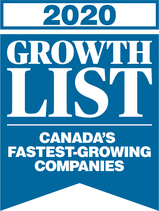2020 Growth List Award Banner - Canada's Fastest-Growing Companies